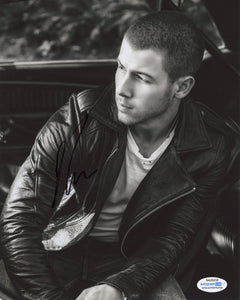 Nick Jonas Kingdom Signed Autograph 8x10 Photo ACOA - Outlaw Hobbies Authentic Autographs