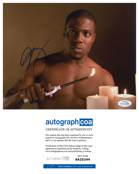 Kevin Hart Jumanji Signed Autograph 8x10 Photo ACOA #2 - Outlaw Hobbies Authentic Autographs