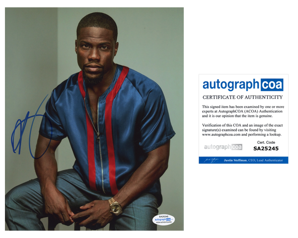 Kevin Hart Jumanji Signed Autograph 8x10 Photo ACOA #3 - Outlaw Hobbies Authentic Autographs