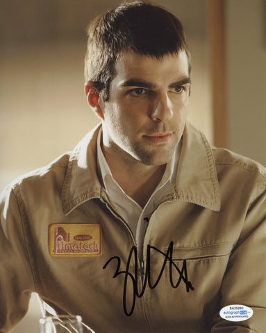 Zachary Quinto Heroes Signed Autograph 8x10 Photo ACOA #13 - Outlaw Hobbies Authentic Autographs