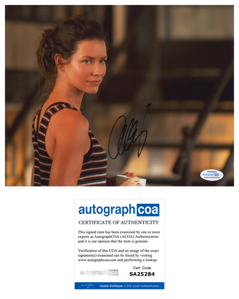 Evangeline Lilly Ant-Man Signed Autograph 8x10 Photo #15 - Outlaw Hobbies Authentic Autographs