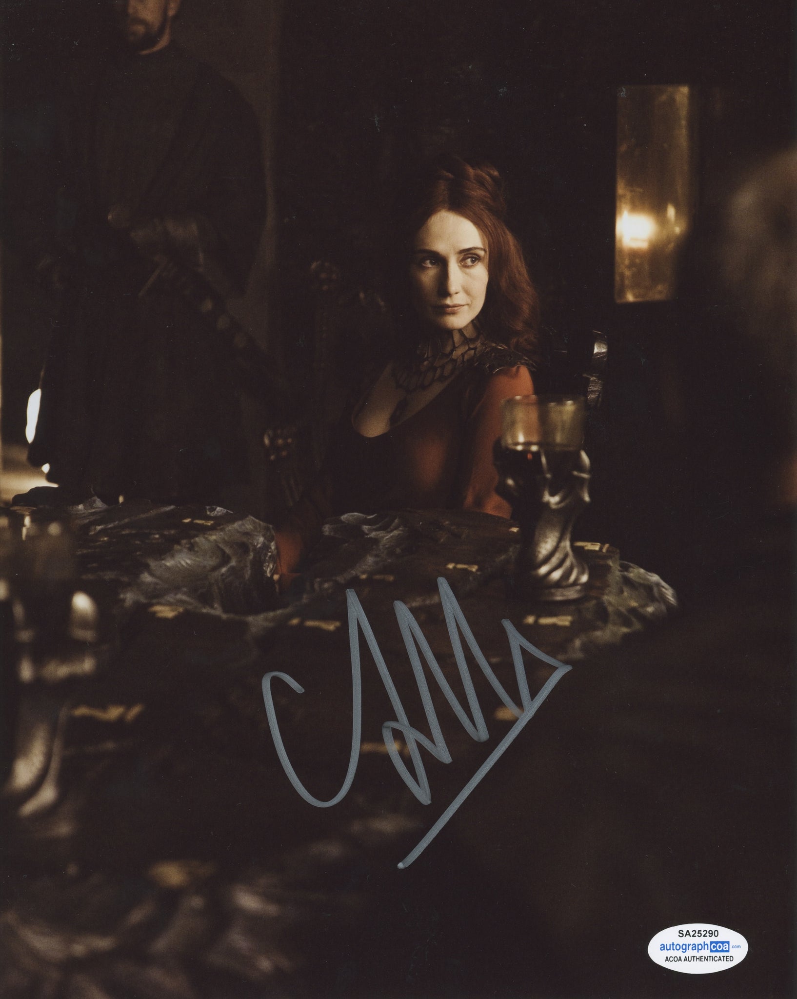 Carice Van Houten Game of Thrones Signed Autograph 8x10 Photo ACOA #2 - Outlaw Hobbies Authentic Autographs