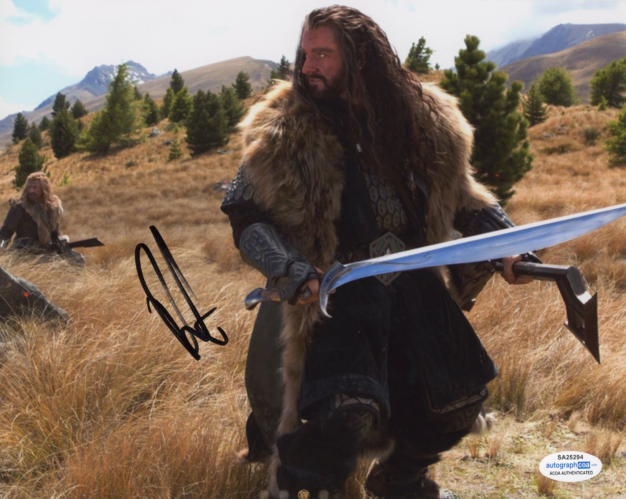 Richard Armitage The Hobbit Signed Autograph 8x10 Photo ACOA #3 - Outlaw Hobbies Authentic Autographs