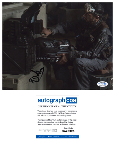 Riz Ahmed Star Wars Rogue One Signed Autograph 8x10 Photo ACOA #2 - Outlaw Hobbies Authentic Autographs