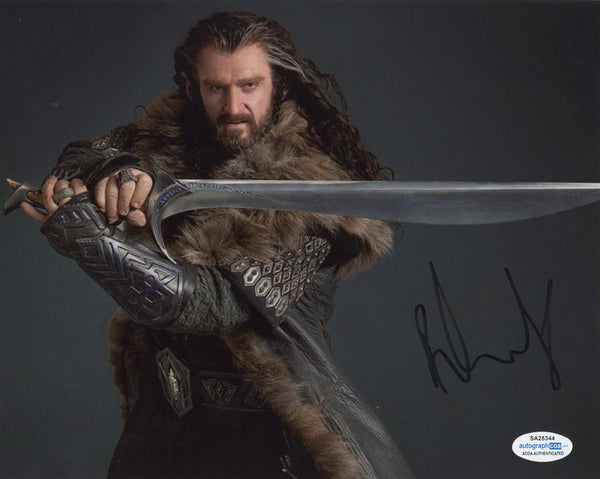Richard Armitage The Hobbit Signed Autograph 8x10 Photo ACOA #5 - Outlaw Hobbies Authentic Autographs