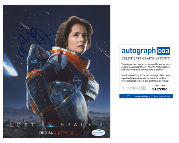 Parker Posey Lost in Space Signed Autograph 8x10 Photo ACOA #3 - Outlaw Hobbies Authentic Autographs