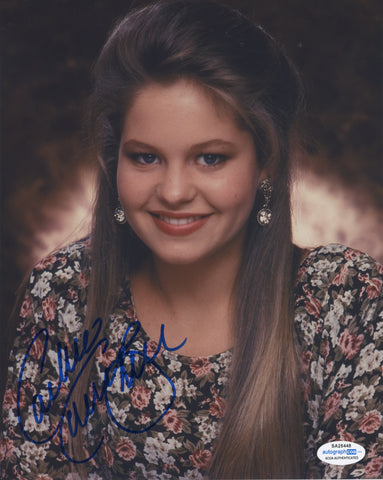 Candace Cameron Bure Full House Signed Autograph 8x10 Photo ACOA #10 - Outlaw Hobbies Authentic Autographs