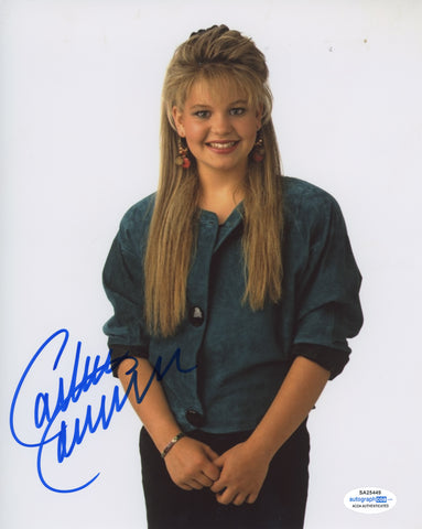 Candace Cameron Bure Full House Signed Autograph 8x10 Photo ACOA #11 - Outlaw Hobbies Authentic Autographs