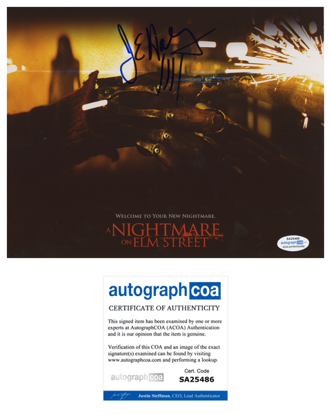 Jackie Earle Haley Nightmare Elm Signed Autograph 8x10 Photo ACOA - Outlaw Hobbies Authentic Autographs