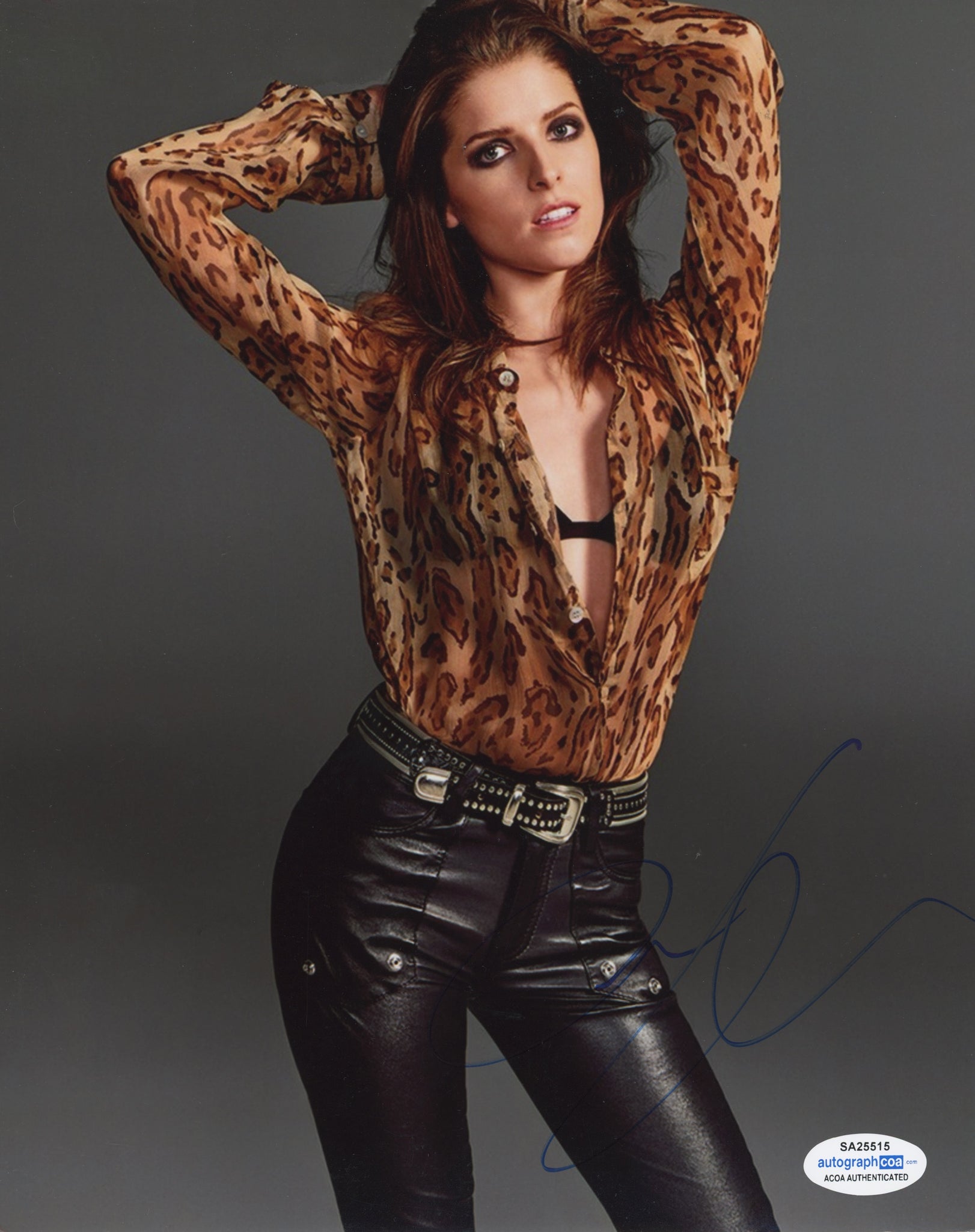 Anna Kendrick Sexy Signed Autograph 8x10 Photo ACOA #8 - Outlaw Hobbies Authentic Autographs