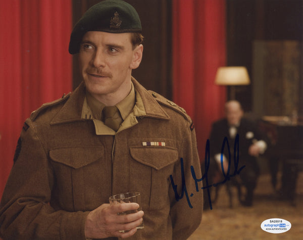 Michael Fassbender Inglorious Basterds Signed Autograph 8x10 Photo ACOA #13 - Outlaw Hobbies Authentic Autographs