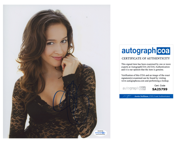 Jaina Lee Ortiz Station 19 Signed Autograph 8x10 Photo ACOA #2 - Outlaw Hobbies Authentic Autographs