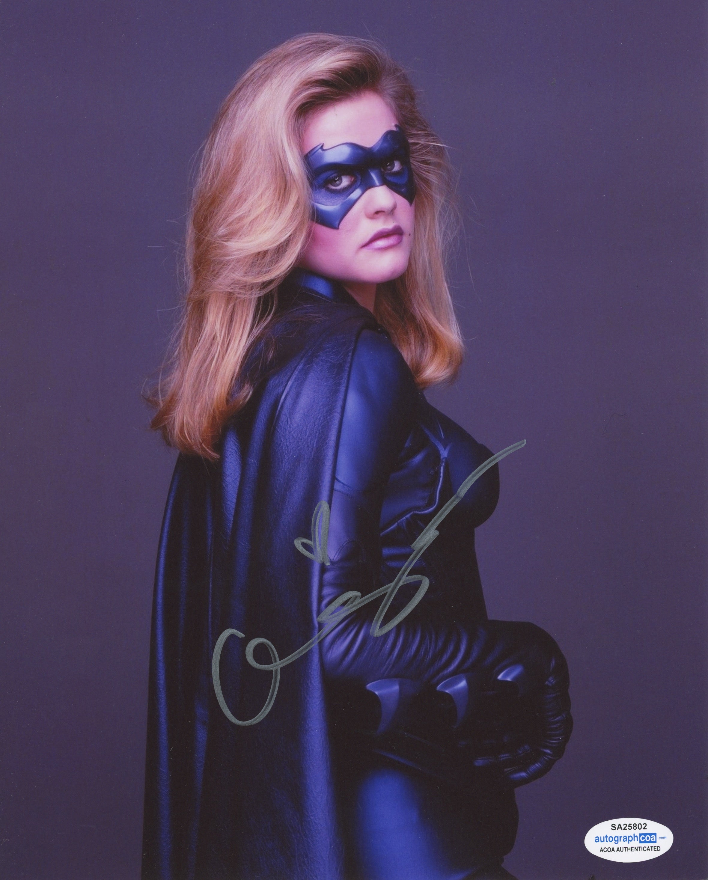 Alicia Silverstone Autographed 8x10 Photograph Aerosmith Crazy ! BAS W