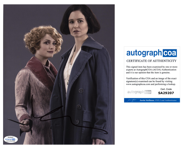 Katherine Waterston Fantastic Beasts Signed Autograph 8x10 Photo ACOA #3 - Outlaw Hobbies Authentic Autographs