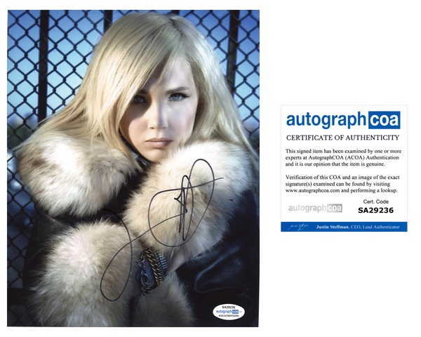 Juno Temple Sexy Ted Lasso Signed Autograph 8x10 Photo ACOA #4 - Outlaw Hobbies Authentic Autographs