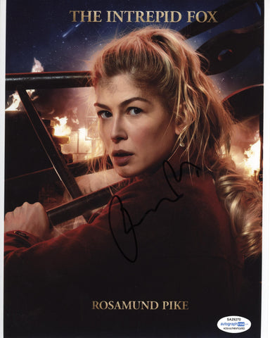 Rosamund Pike Worlds End Signed Autograph 8x10 ACOA #5 - Outlaw Hobbies Authentic Autographs