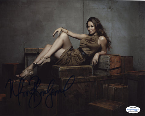 Moon Bloodgood Sexy Signed Autograph 8x10 Photo ACOA - Outlaw Hobbies Authentic Autographs