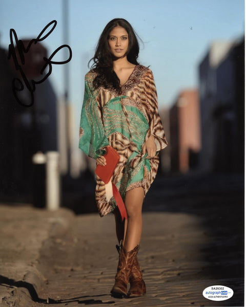 Melanie Chandra Code Black Signed Autograph 8x10 Photo ACOA - Outlaw Hobbies Authentic Autographs