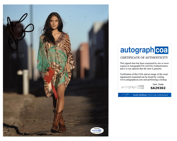 Melanie Chandra Code Black Signed Autograph 8x10 Photo ACOA - Outlaw Hobbies Authentic Autographs