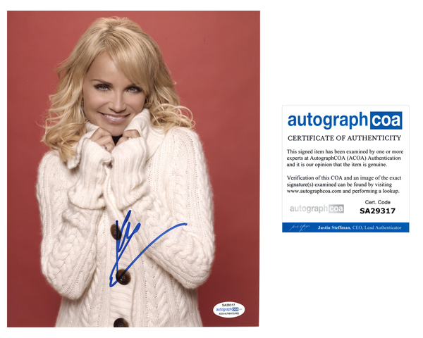 Kristin Chenoweth Signed Autograph 8x10 Photo ACOA #2 - Outlaw Hobbies Authentic Autographs
