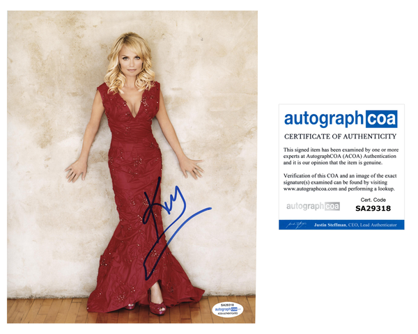Kristin Chenoweth Signed Autograph 8x10 Photo ACOA #3 - Outlaw Hobbies Authentic Autographs
