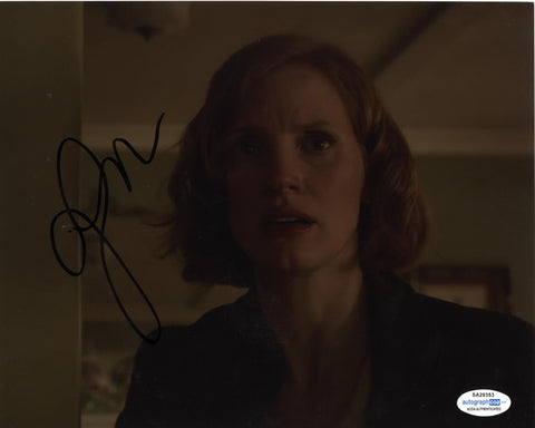 Jessica Chastain It Signed Autograph 8x10 Photo ACOA #24 - Outlaw Hobbies Authentic Autographs
