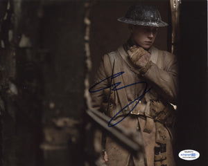 George Mackay 1917 Signed Autograph 8x10 Photo ACOA - Outlaw Hobbies Authentic Autographs