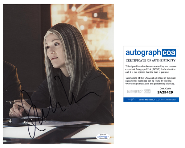 Julianne Moore Hunger Games Signed Autograph 8x10 Photo ACOA #15 - Outlaw Hobbies Authentic Autographs