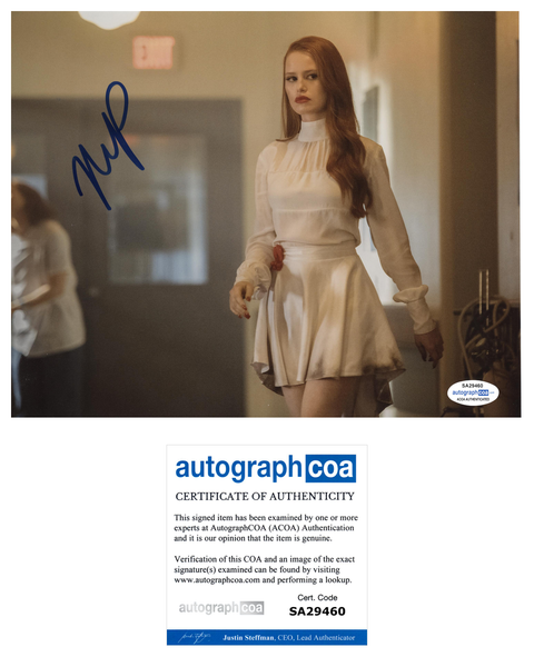 Madelaine Petsch Riverdale Signed Autograph 8x10 Photo ACOA #12 - Outlaw Hobbies Authentic Autographs