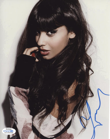 Jameela Jamil Sexy Signed Autograph 8x10 Photo ACOA Good Place - Outlaw Hobbies Authentic Autographs