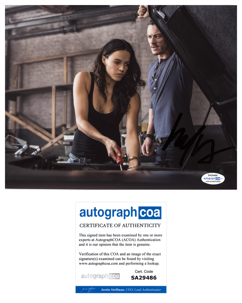 Michelle Rodriguez Fast Furious Signed Autograph 8x10 Photo ACOA #13 ...