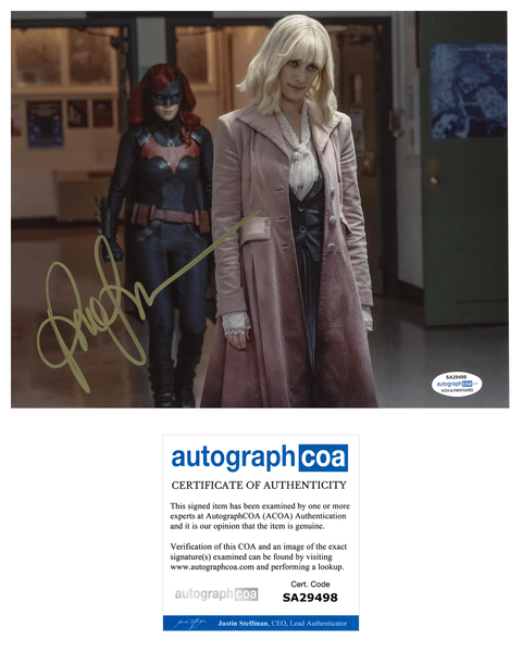 Rachel Skarsten Batwoman Signed Autograph 8x10 Photo ACOA #5 - Outlaw Hobbies Authentic Autographs