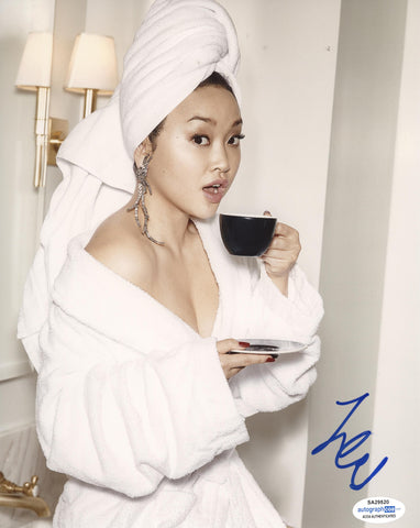 Lana Condor To All the Boys Signed Autograph 8x10 Photo ACOA #2 - Outlaw Hobbies Authentic Autographs