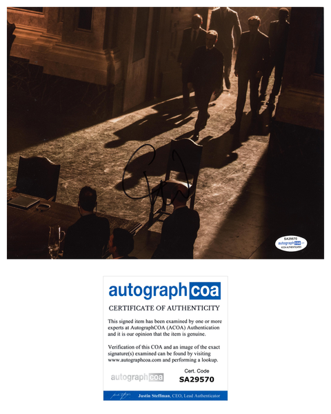 Christoph Waltz Bond Signed Autograph 8x10 Photo ACOA #7 - Outlaw Hobbies Authentic Autographs