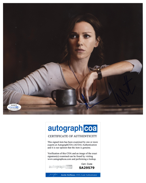 Naomi Watts Sexy Signed Autograph 8x10 Photo ACOA #4 - Outlaw Hobbies Authentic Autographs