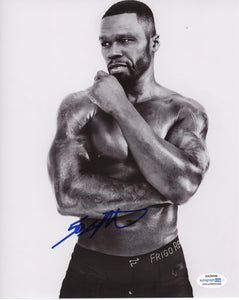 Curtis Jackson 50 Cent Signed Autograph 8x10 Photo ACOA - Outlaw Hobbies Authentic Autographs