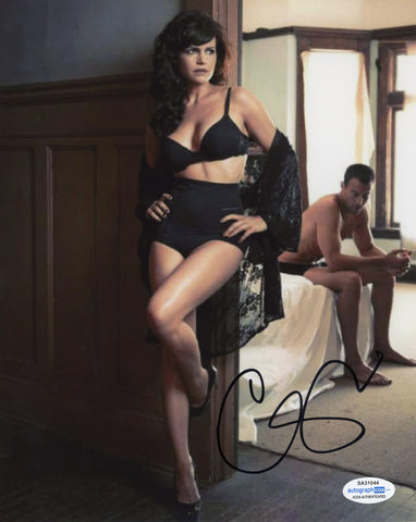 Carla Gugino Sexy Signed Autograph 8x10 Photo ACOA #3 - Outlaw Hobbies Authentic Autographs