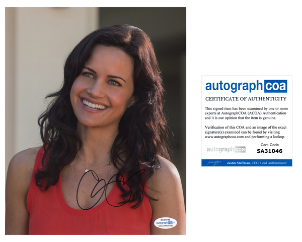 Carla Gugino Sexy Signed Autograph 8x10 Photo ACOA #5 - Outlaw Hobbies Authentic Autographs