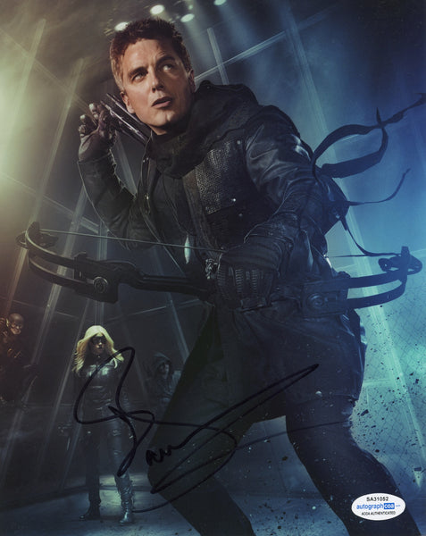 John Barrowman Arrow Signed Autograph 8x10 Photo ACOA - Outlaw Hobbies Authentic Autographs