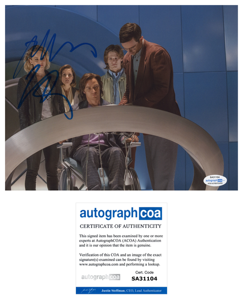 Nicholas Hoult XMen Signed Autograph 8x10 Photo ACOA #3 - Outlaw Hobbies Authentic Autographs