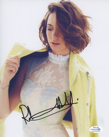 Rebecca Hall Sexy Signed Autograph 8x10 Photo ACOA - Outlaw Hobbies Authentic Autographs