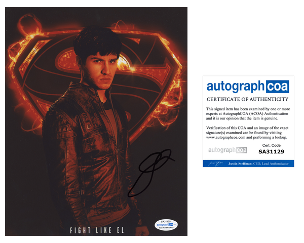 Cameron Cuffe Krypton Signed Autograph 8x10 Photo ACOA - Outlaw Hobbies Authentic Autographs