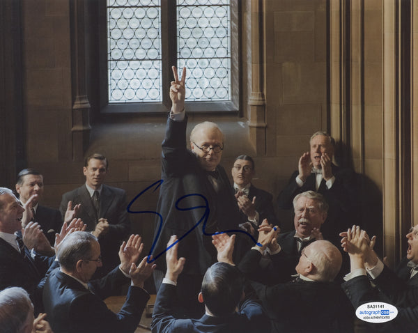 Gary Oldman Churchill Signed Autograph 8x10 Photo ACOA #2 - Outlaw Hobbies Authentic Autographs