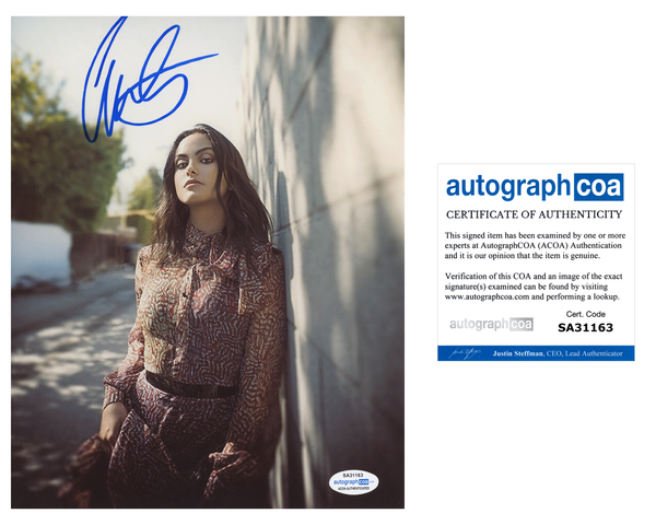 Camila Mendes Riverdale Signed Autograph 8x10 Photo ACOA #23 - Outlaw Hobbies Authentic Autographs
