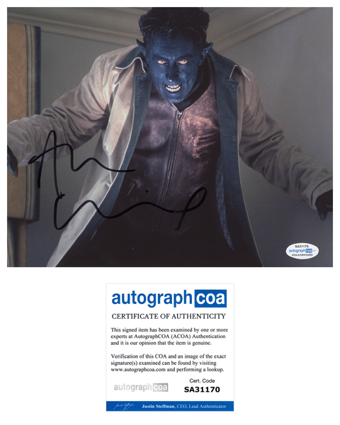 Alan Cumming X-Men Signed Autograph 8x10 photo ACOA - Outlaw Hobbies Authentic Autographs