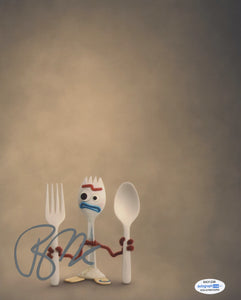 Tony Hale Toy Story 4 Forky Signed Autograph 8x10 Photo ACOA #3 - Outlaw Hobbies Authentic Autographs