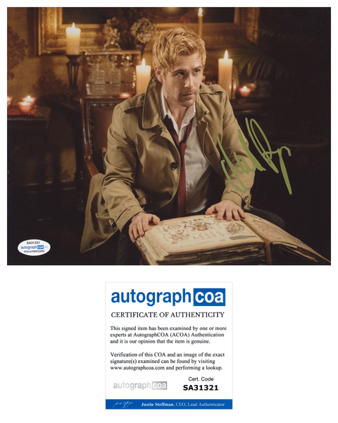 Matt Ryan Constantine Legends Signed Autograph 8x10 Photo ACOA #3 - Outlaw Hobbies Authentic Autographs