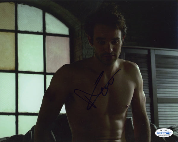 Charlie Cox Daredevil Signed Autograph 8x10 Photo ACOA #12 - Outlaw Hobbies Authentic Autographs