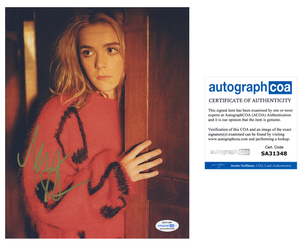 Kiernan Shipka CAOS Sabrina Signed Autograph 8x10 Photo #36 - Outlaw Hobbies Authentic Autographs