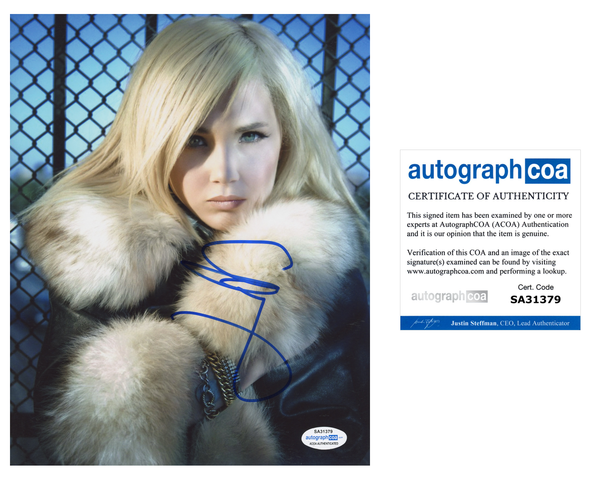 Juno Temple Sexy Ted Lasso Signed Autograph 8x10 Photo ACOA #5 - Outlaw Hobbies Authentic Autographs